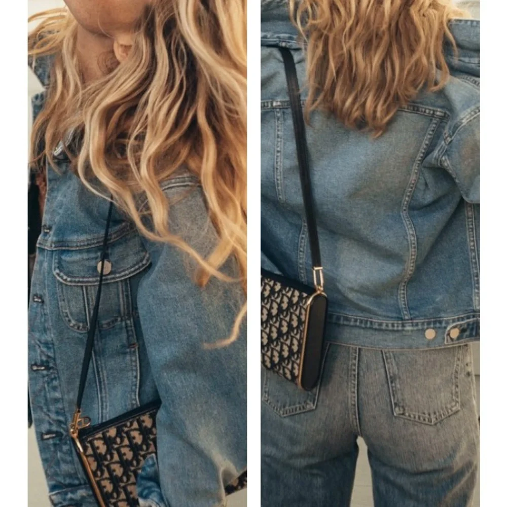 CQY Denim Harper Jacket. Luxury denim, Size Small - Picture 3 of 13